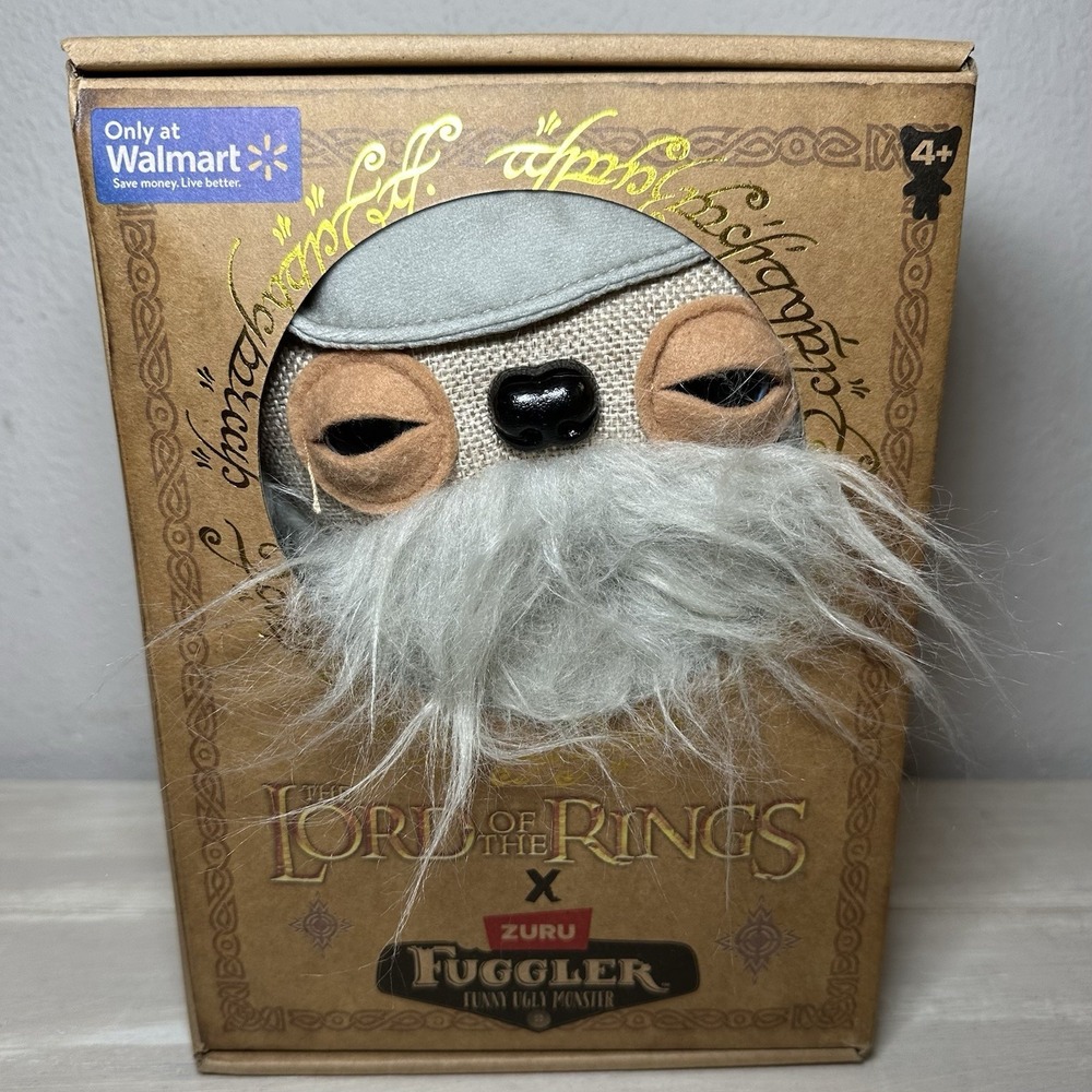 New Fuggler Lord of the Rings Gandalf Ugly Funny Monsters Zuru Plush‎ Toy 2024